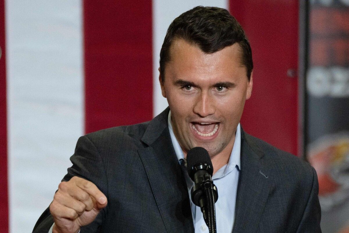 Charlie Kirk wurde bei einem Vortrag an der Utah Valley University angeschossen.⇒AFP