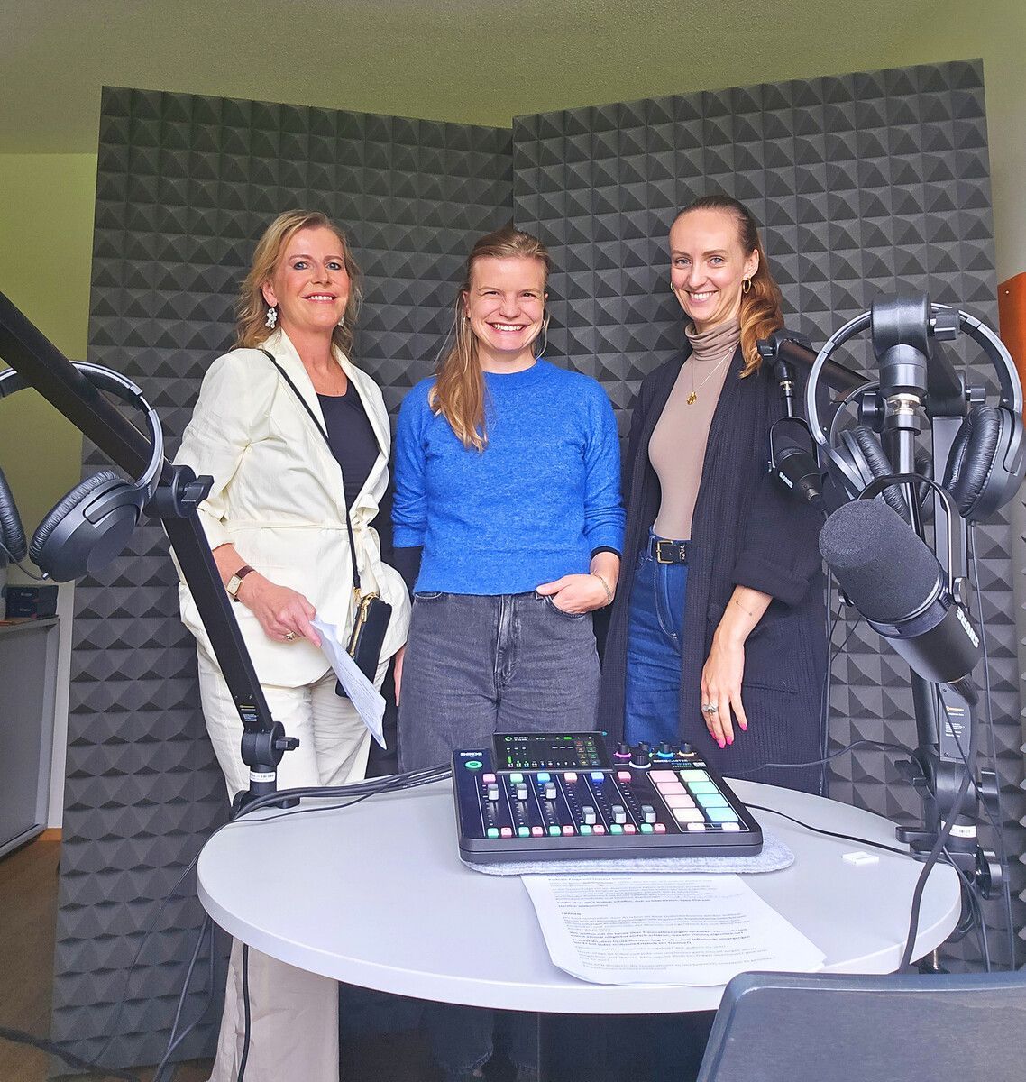 Christine Flatz-Posch, Theresa Sommer und Tanja Schwärzler (v.l.) können nach der Sommerpause mit interessanten Themen aufwarten.⇒voki