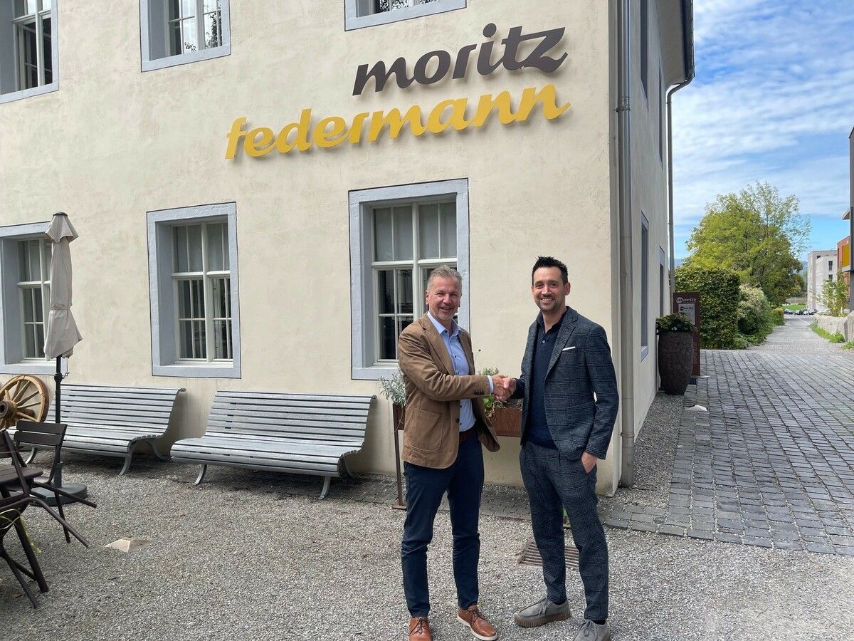 Christoph Marte (re.) und Markus Schadenbauer überzeugt.