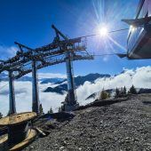 Baufortschritt bei Loischkopfbahn