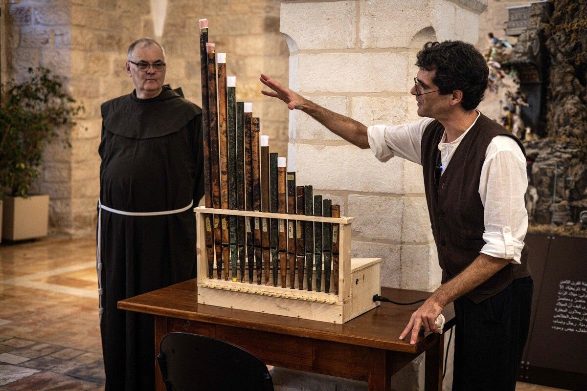 David Catalunya ist am Restaurierungsprojekt beteiligt. ⇒Afp