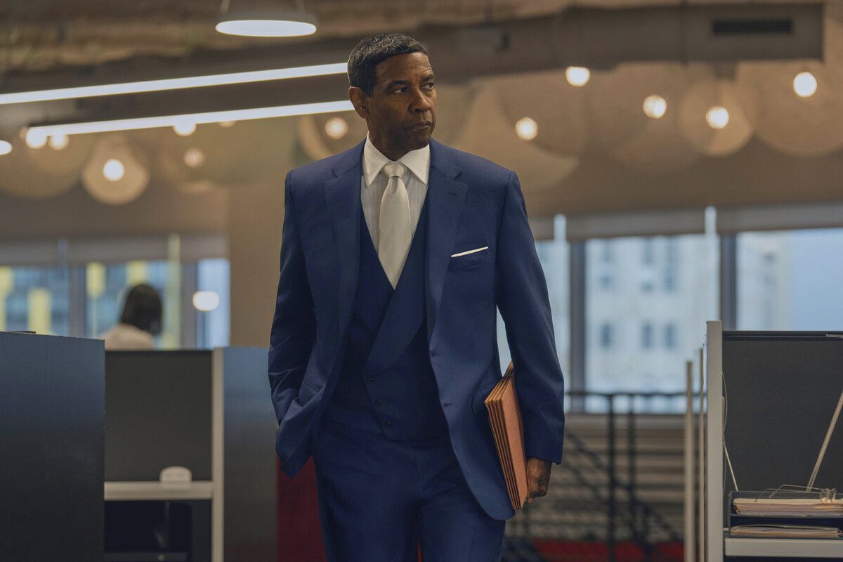 Denzel Washington spielt den New Yorker Plattenboss David Kings.⇒Apple TV+
