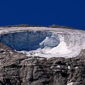 Marmolata-Gletscher in den ­Dolomiten verschwindet