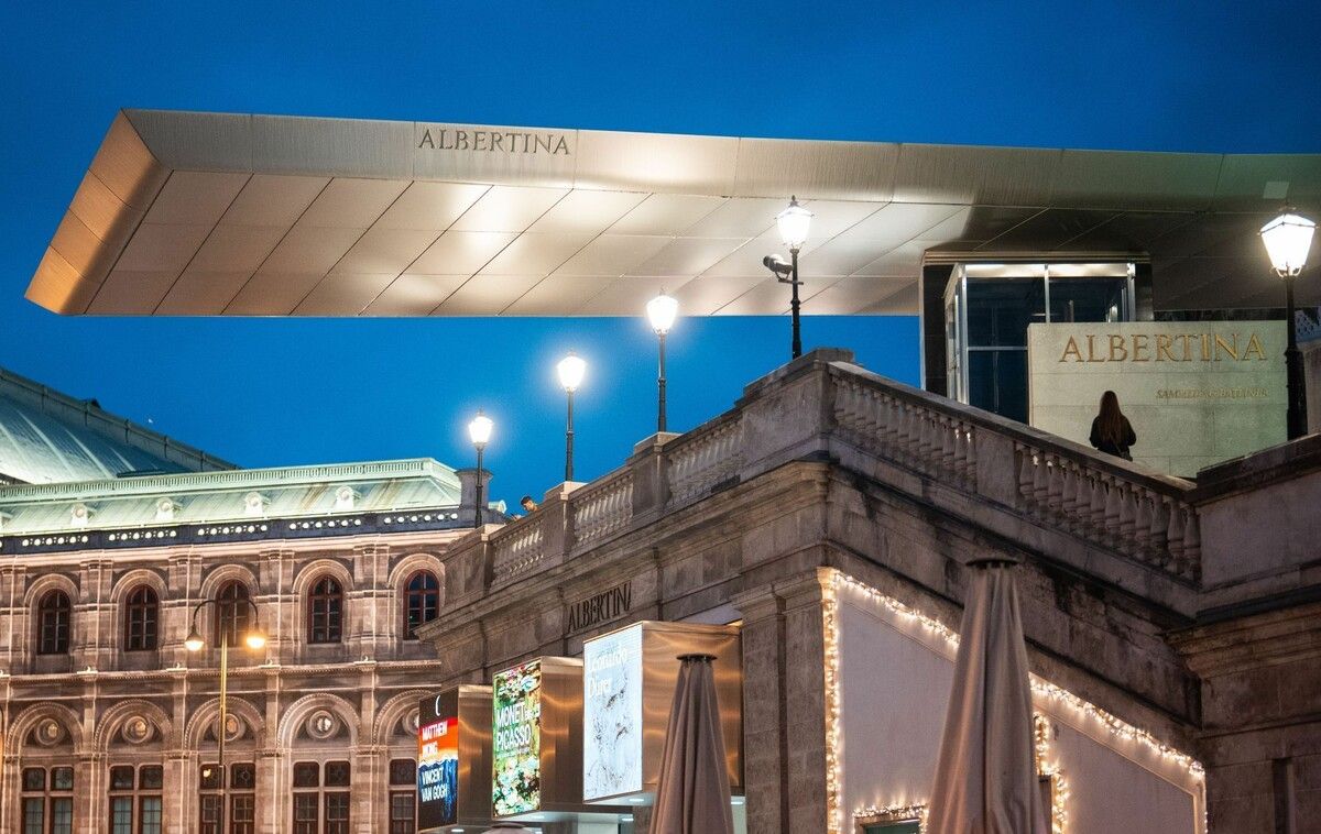 Die Ausstellung in der Albertina nähert sich der mittelalterlichen Kunst als Vorbild für den Aufbruch der Moderne.⇒APA/GEORG HOCHMUTH