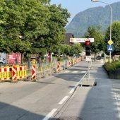 Bauarbeiten schreiten voran