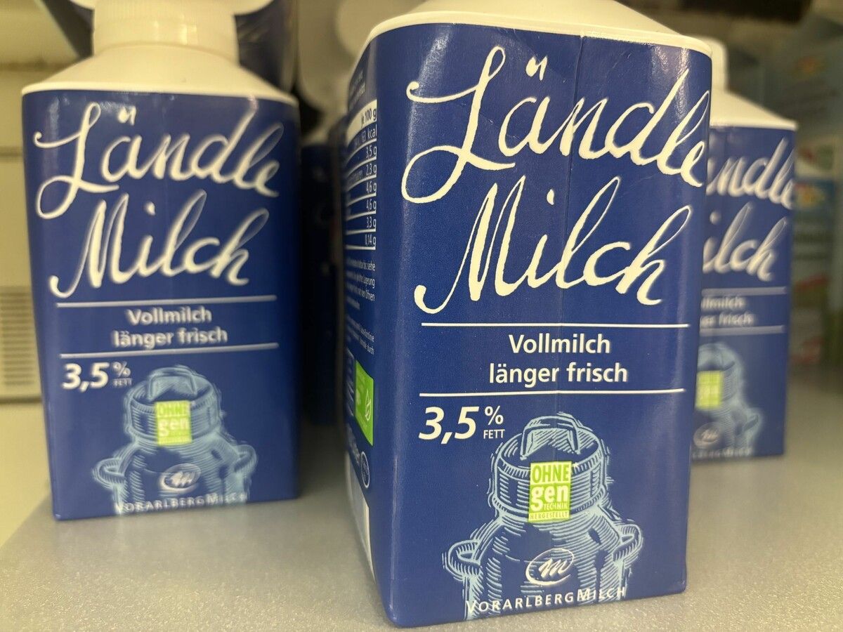 Die Halbliterpackung für Milch wird in der Kalenderwoche 45 zum letzten Mal produziert. ⇒VN/Rauch