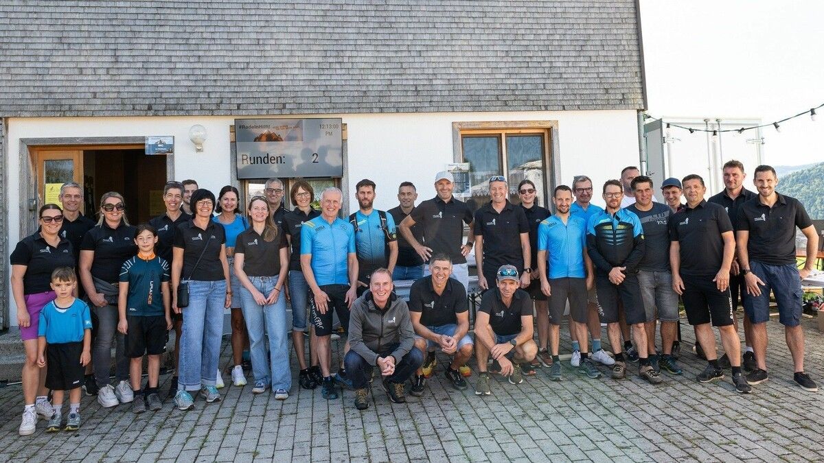 Die Mitglieder des MTBC Langenegg organisierten die sportliche Charity-Veranstaltung vorbildlich. ⇒Erwin Moosbrugger