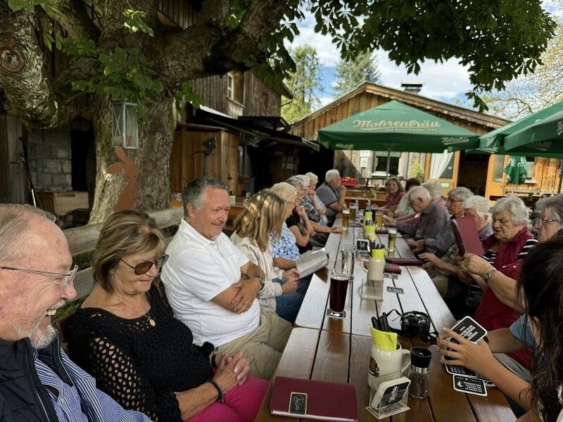 Die PVÖ-Mitglieder genossen den Ausflug zum Steirerwirt bei bester Stimmung und gutem Essen. ⇒pvö koblach