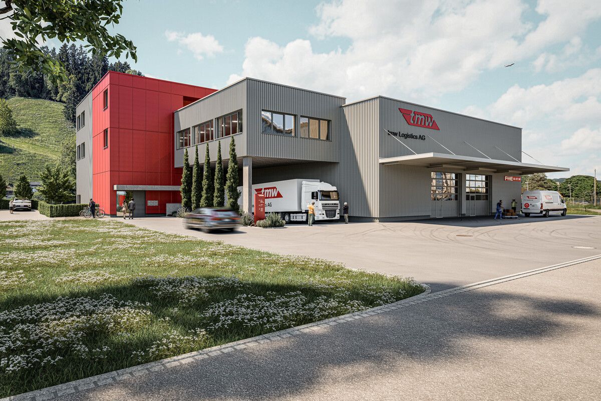 Die TMW Logistics AG errichtet ein neues, energieeffizientes Eigentumsgebäude.⇒i+r