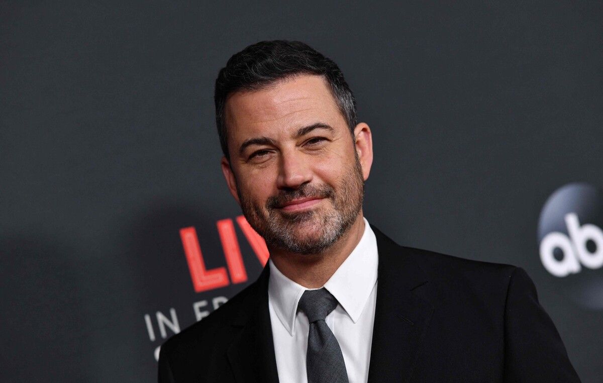 Die US-Talkshow von Jimmy Kimmel wird vorerst abgesetzt. ⇒AFP