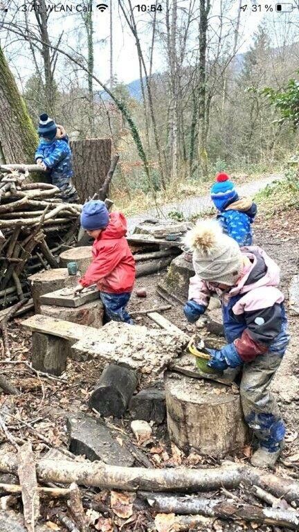 Die Waldspielgruppe hat noch wenige Plätze zu vergeben. ⇒WSG