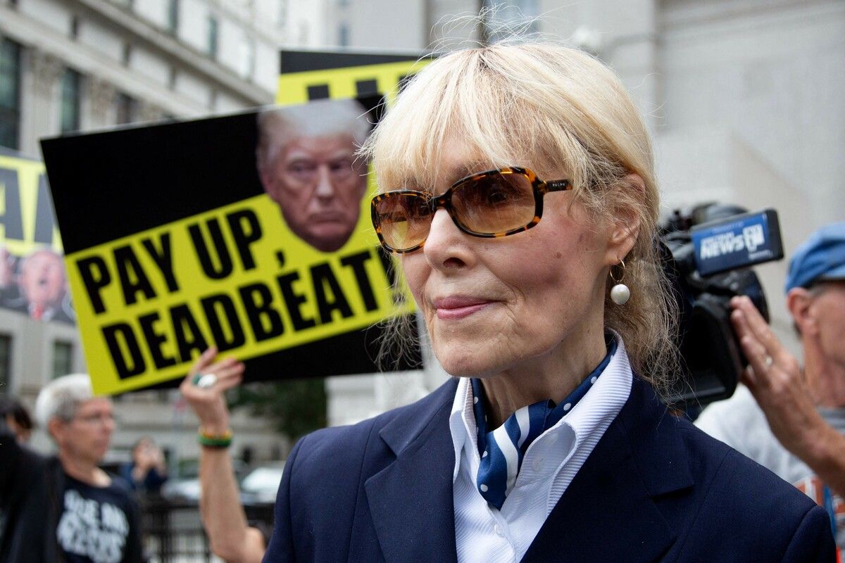 E. Jean Carroll wurde ein Schadenersatz von 83 Millionen Dollar zugesprochen.⇒AFP