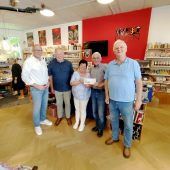 Reicher Spendensegen im Weltladen