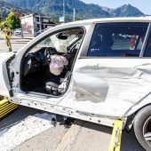 Zwei Verletzte bei Verkehrsunfall