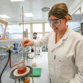 Chemie-Wettstreit im Labor
