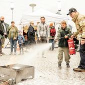 Stelldichein der Blaulichtorganisationen