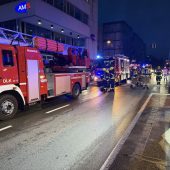 100 Einsatzkräfte bei Brand in Bregenz