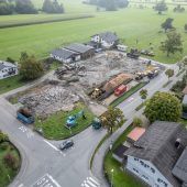 Bagger als Auftakt für das spannende Projekt Hofkultur in Lustenau. »A5