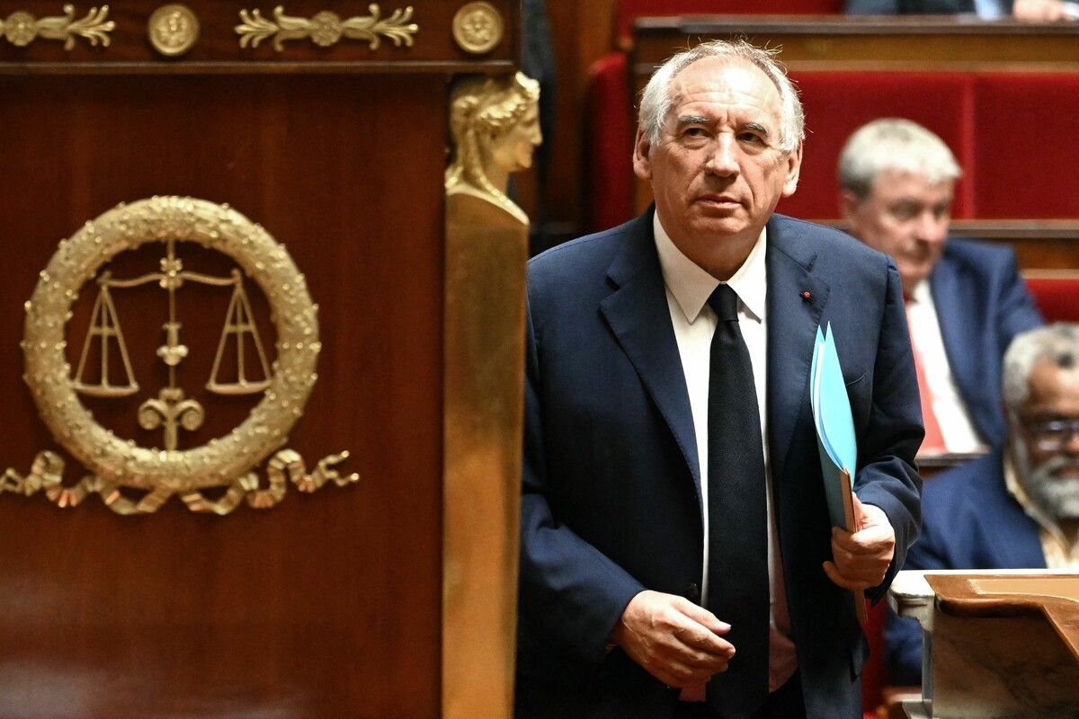 Francois Bayrou nahm gestern seinen Hut.⇒AFP