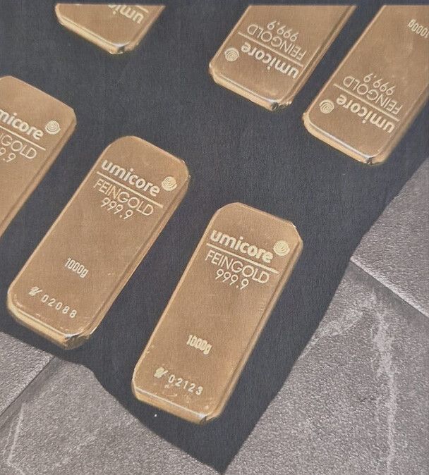 In den VOL.at vorliegenden Unterlagen ein Bild der angeblichen Goldbarren, mit denen die Anleger getäuscht worden sein sollen.⇒vol.at