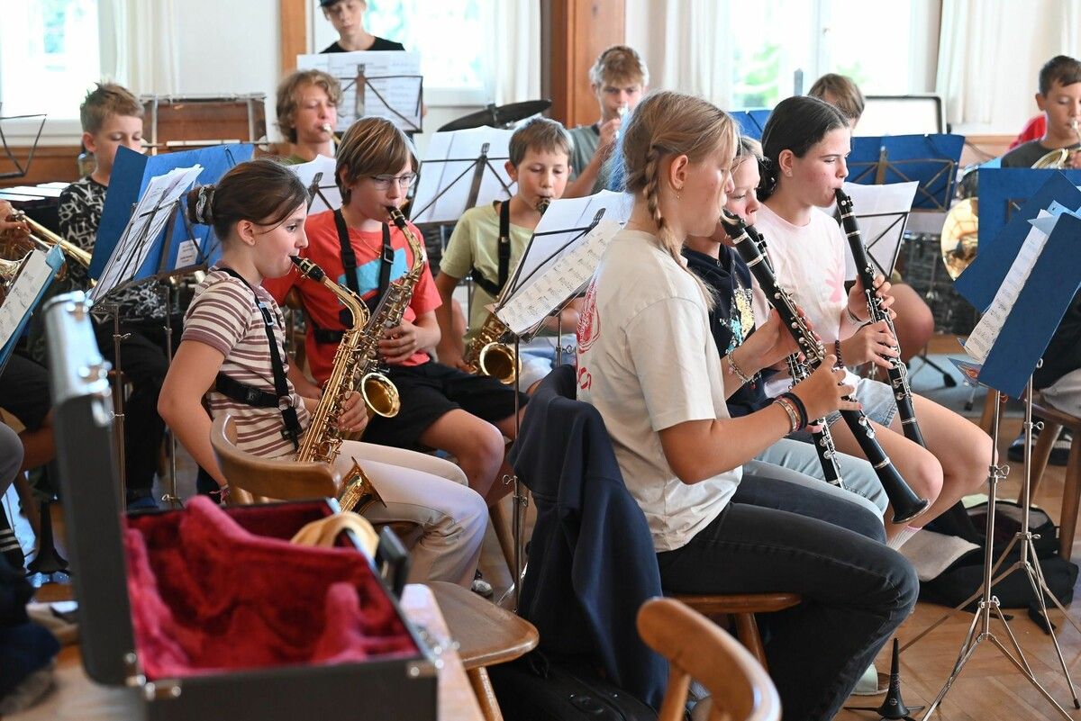 In der letzten Ferienwoche findet traditionell das Musiklager des Musikverein Lustenau statt. ⇒BVS