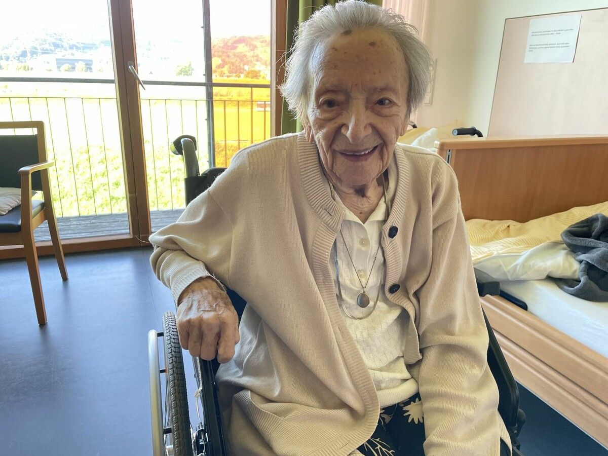 Maria Gunz lebt seit einigen Monaten im Sozialzentrum Schützengarten in Lustenau.