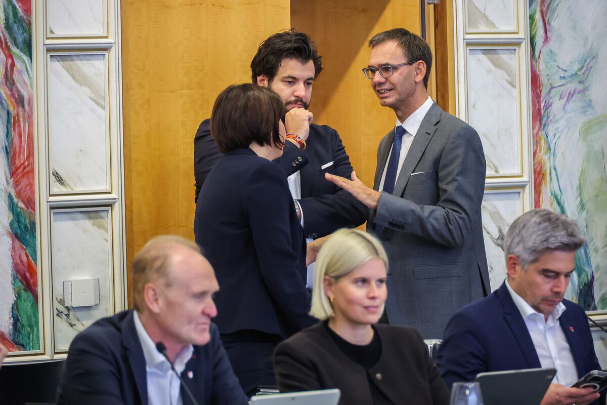 Markus Wallner war ebenfalls im Kontrollausschuss, er gab sein Statement aber erst gegen Ende ab.⇒VN/Steurer