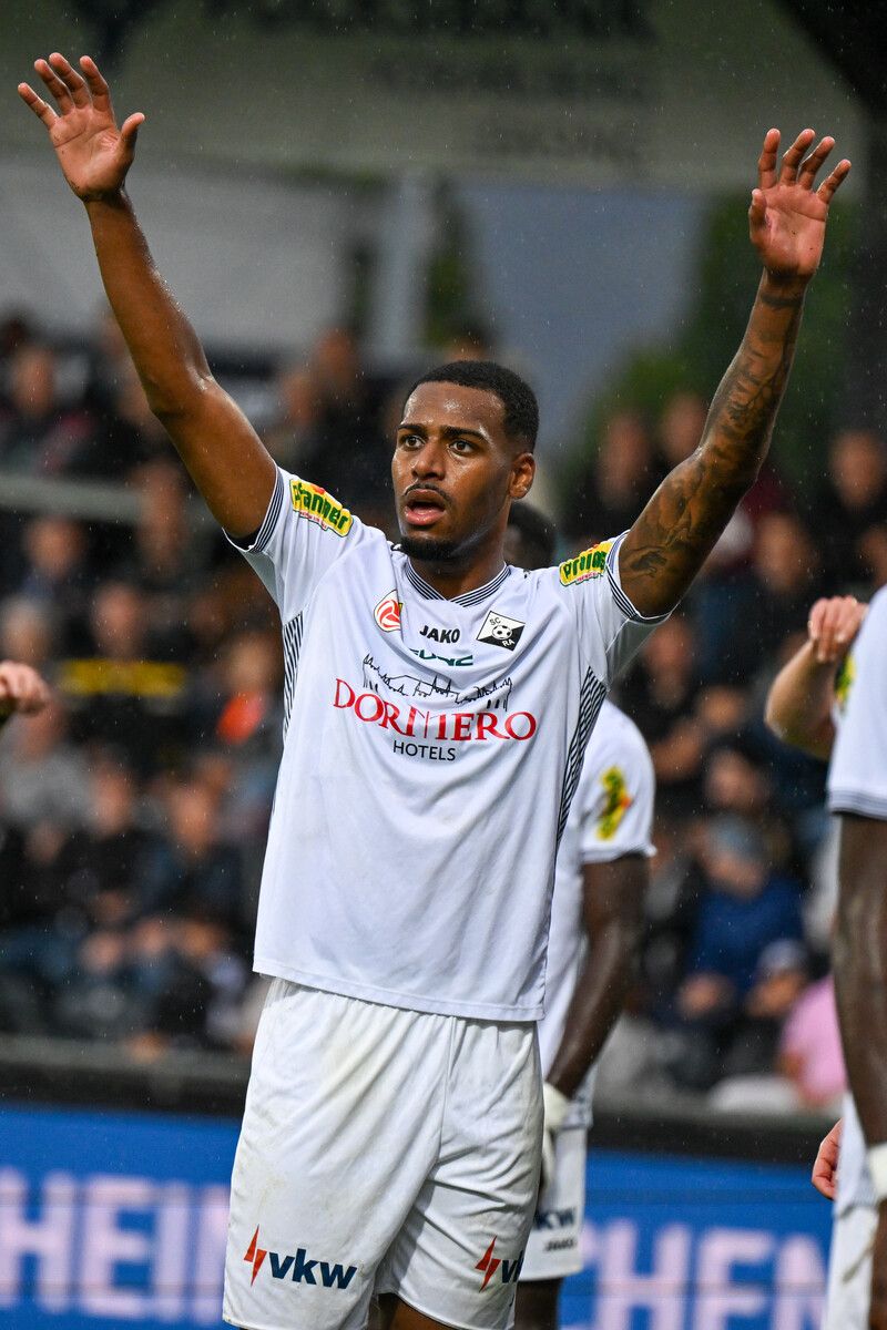 Marlon Mustapha traf für den SCR Altach im ÖFB-Cup schon dreimal.⇒gepa