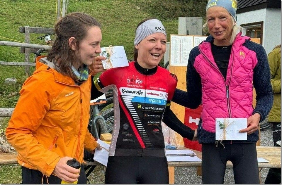 Melanie Geiger gewinnt in Rekordzeit das Gamp-Rennen. ⇒Thomas Knobel