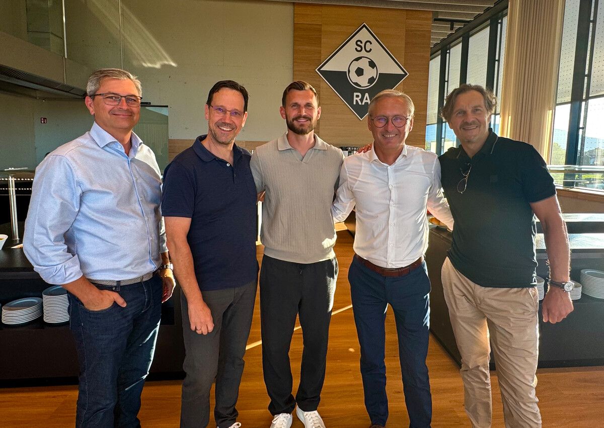 Michael Lipburger, Thomas Grebenz, Fabio Ingolitsch und Gerhard Hamel (v. l.).