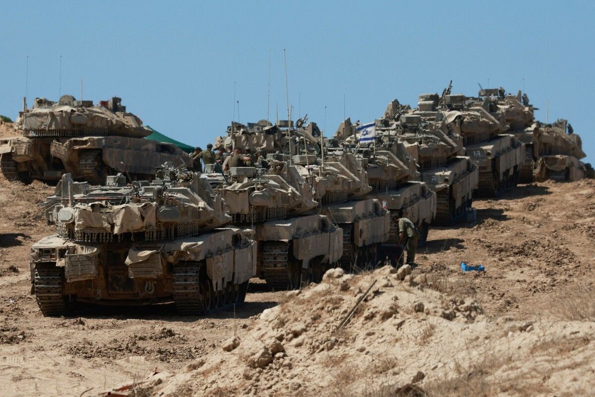 Mit Tausenden Soldaten und schwerem Gerät hat Israel seine geplante Bodenoffensive in der Stadt Gaza begonnen.⇒AFP