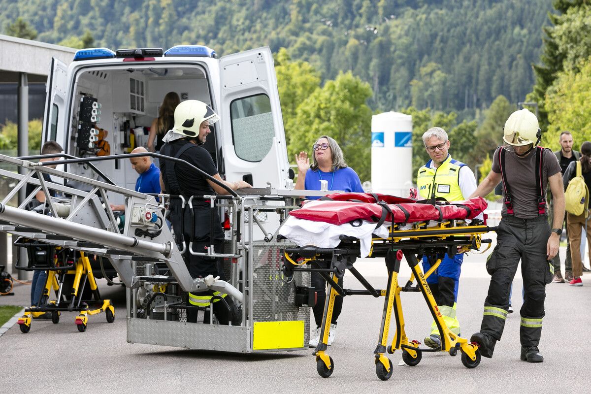 Modernste Bergetechnik gewährleistet schnelle Hilfe bei einem Einsatz. ⇒vlkh/mathis