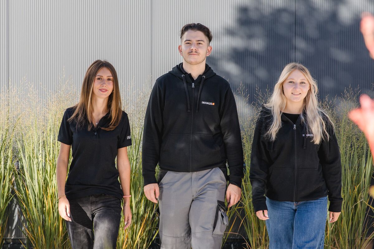 Selene (Duale Akademie), Burak und Christina starteten bei Inhaus in Hohenems ihre Ausbildung.⇒ Inhaus