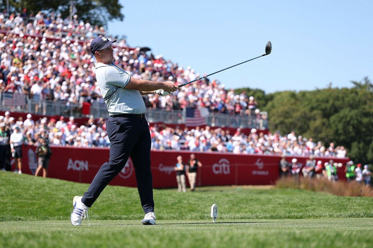 Sepp Straka war im Fourball (nach Redaktionsschluss) zusammen mit Jon Rahm im Einsatz.⇒APA