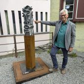 Eine Skulptur zum Jubiläum