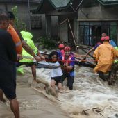 Vier Tote durch Tropensturm „Opong“ auf den Philippinen