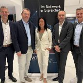 Logistiker am Netzwerken