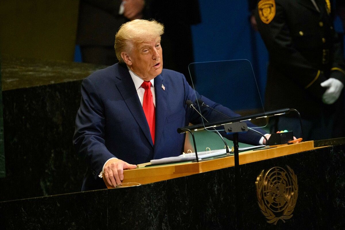 Vor der UNO warnte Trump vor grüner Energie und Migration, lehnte Palästinas Anerkennung ab und kritisierte Europa. ⇒afp