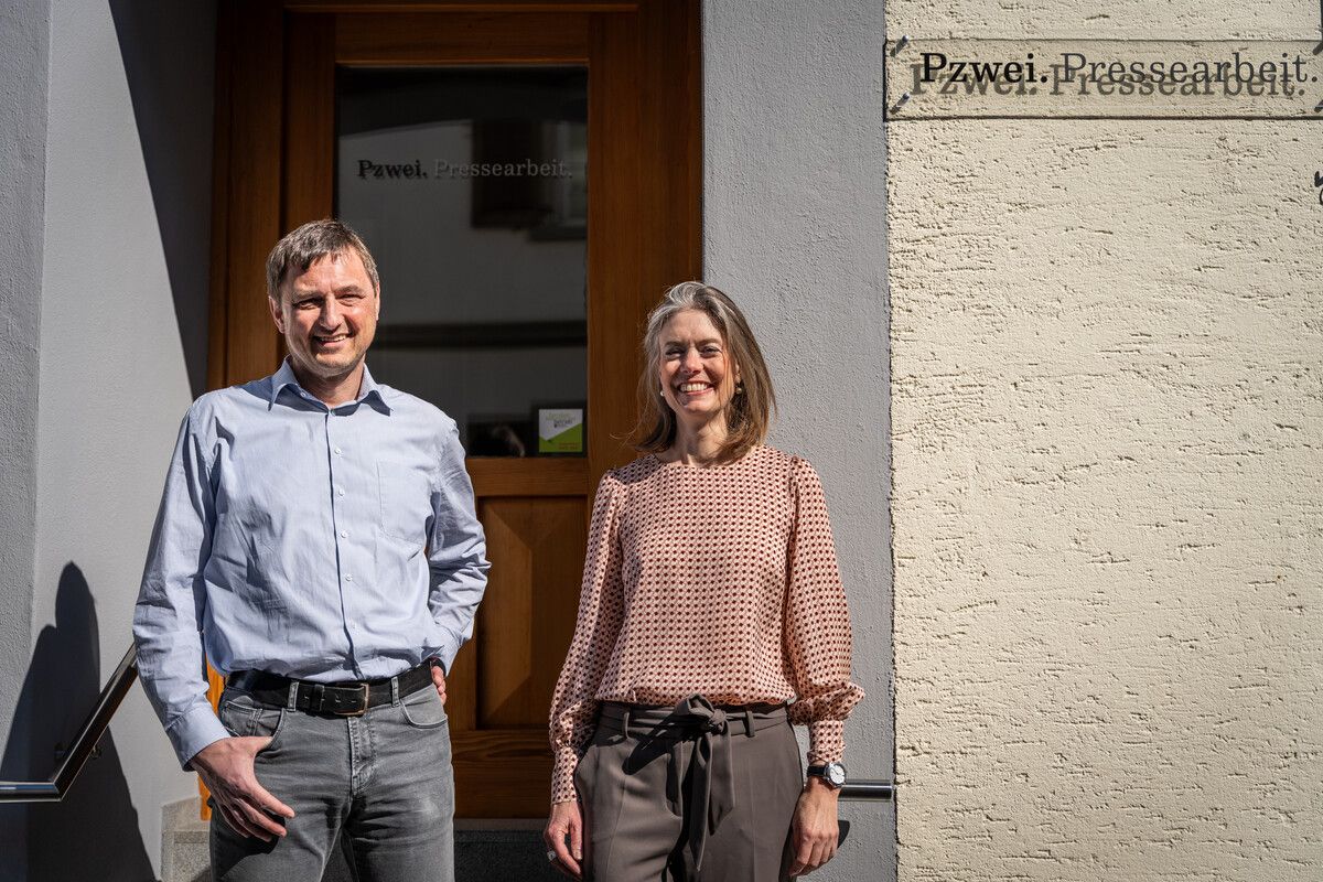 Wolfgang Pendl und Daniela Kaulfus führen Pzwei ab sofort gemeinsam.⇒ B.Kaulfus