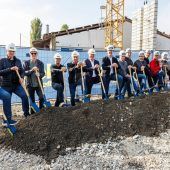 Spatenstich für neuen Schlachthof