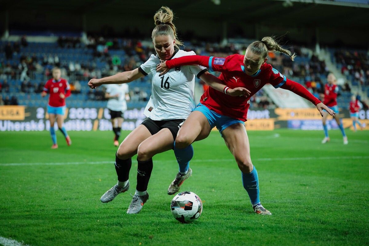 Annabel Schassing enttäuschte wie alle anderen Spielerinnen der ÖFB-Elf.⇒Jasmin Walter