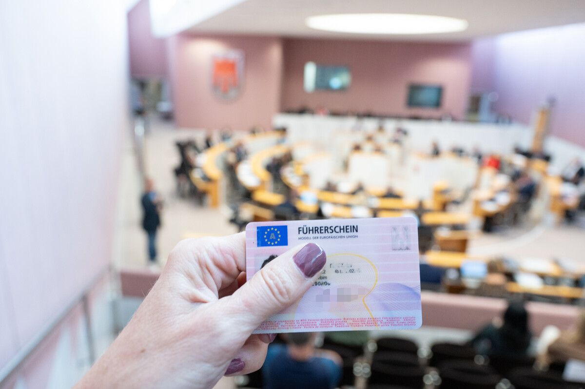 Auch am Mittwoch ging es im Landtag um die Führerschein-Causa. ⇒