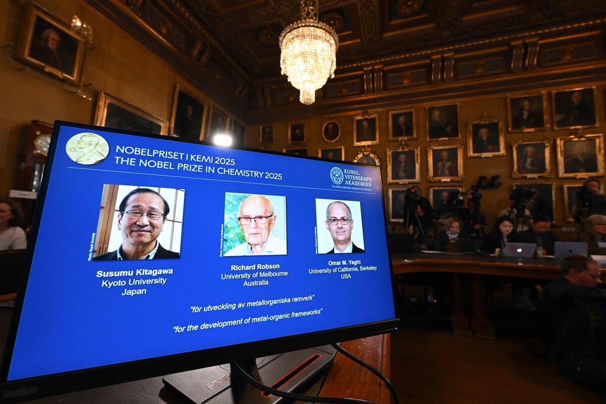 Auch über den Chemie-Nobelpreis dürfen sich gleich drei Wissenschafter freuen.⇒AFP