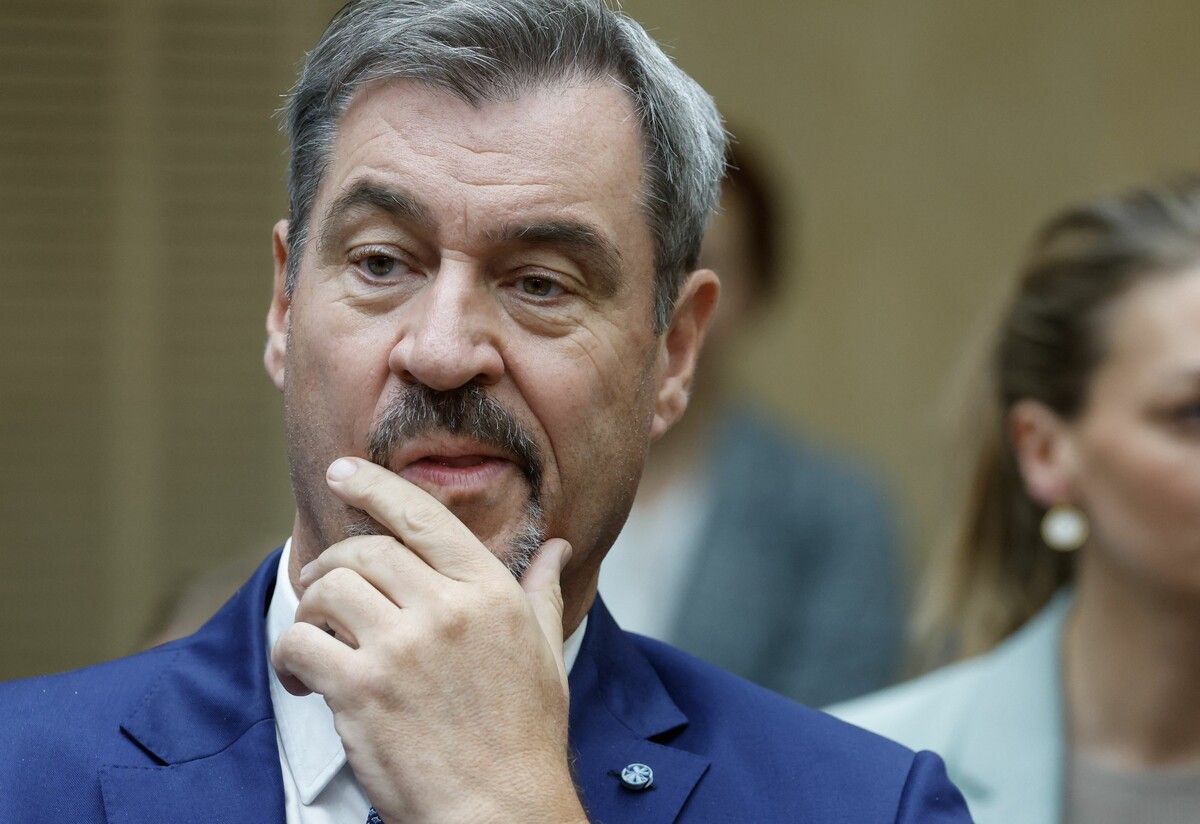 „Auch wir müssen unsere eigenen Drohnen bewaffnen können“, so Söder.⇒AFP