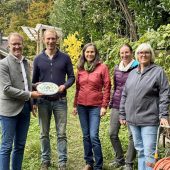 Anerkennung für Natur im Garten