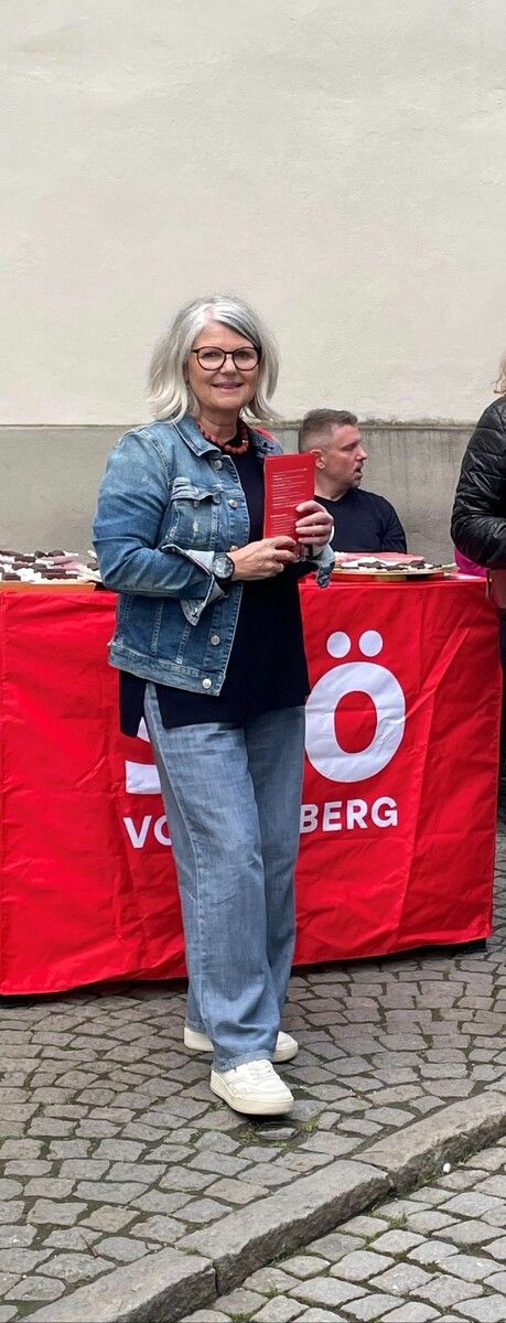 Bea Madlener-Tonetti bringt sich in der SPÖ Vorarlberg ein.