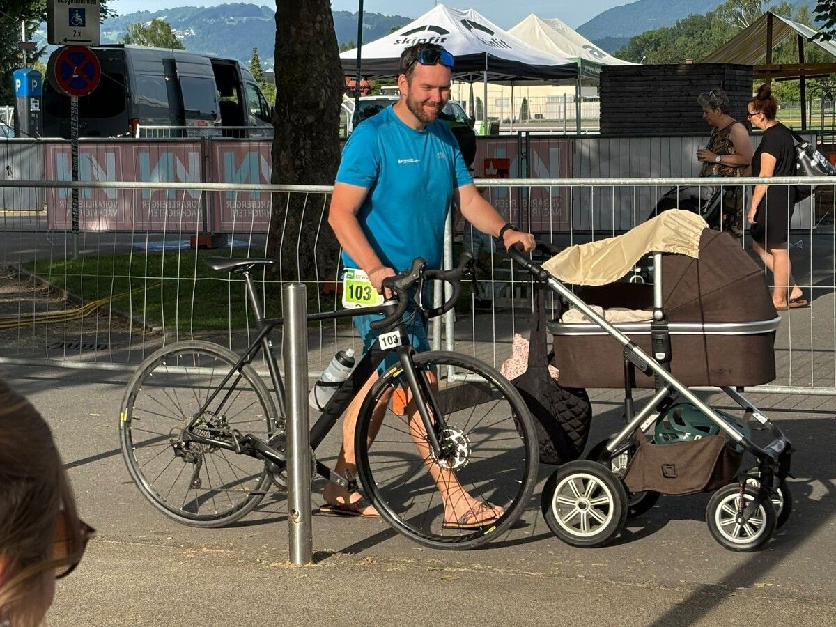 Beruf, Hobby und Familie – Markus Schmid bringt alles unter einen Hut. ⇒privat