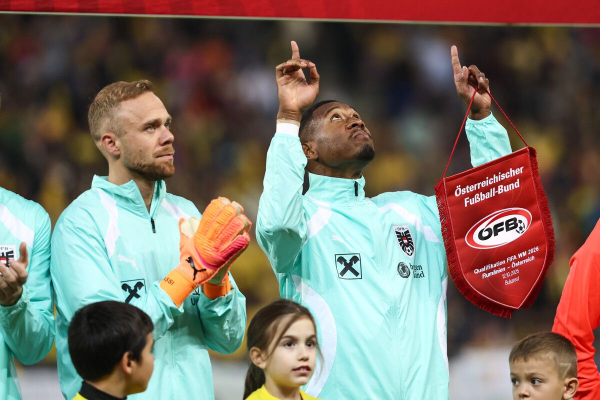 Brauchen Alaba, Schlager und Co. auf dem Weg zur WM am Ende vielleicht noch den Beistand von oben?⇒gepa