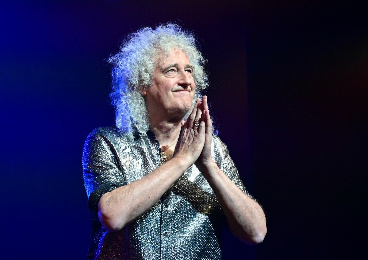 Brian May ist Leadgitarrist und Songwriter der Band Queen.⇒afp