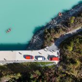 Auto in Kops-Stausee versunken